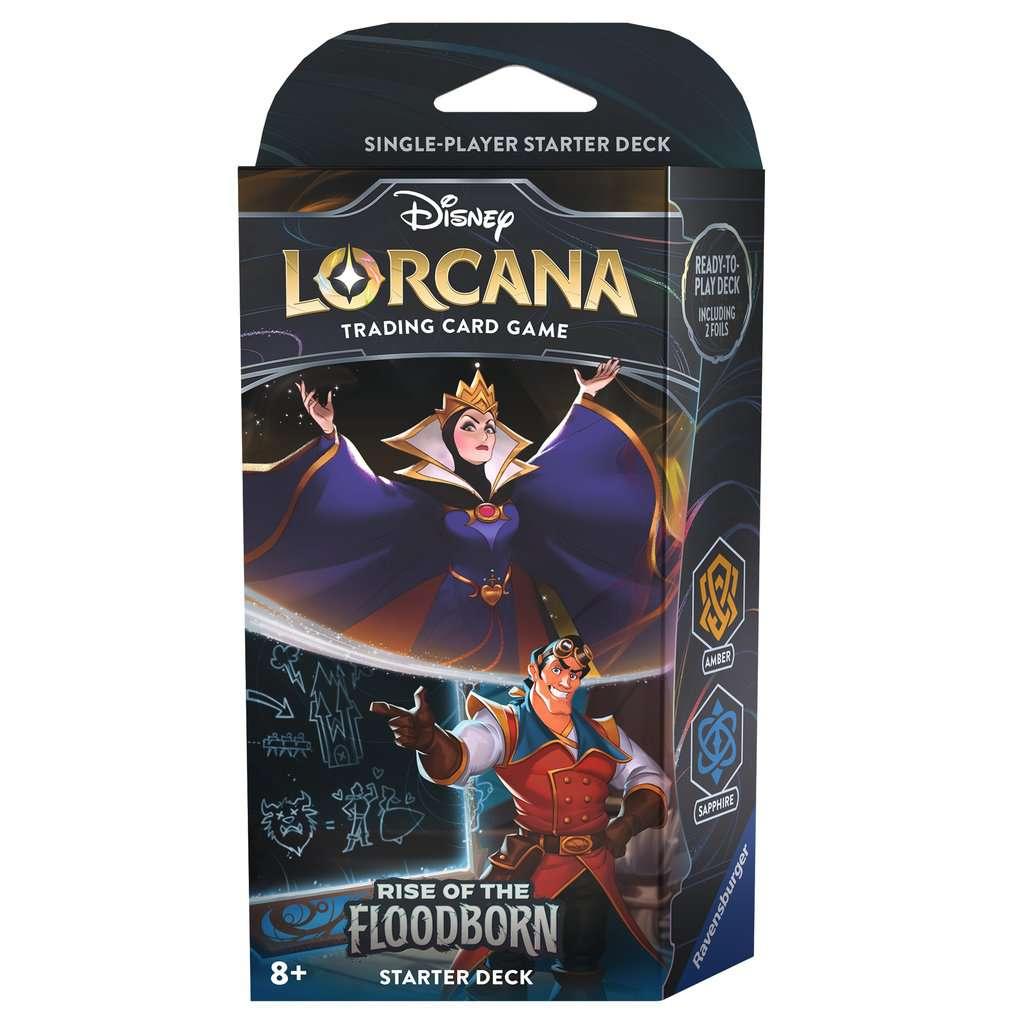 Disney Lorcana - Aufstieg der Flutgestalten: Starterdeck Die böse Königin & Gaston EN