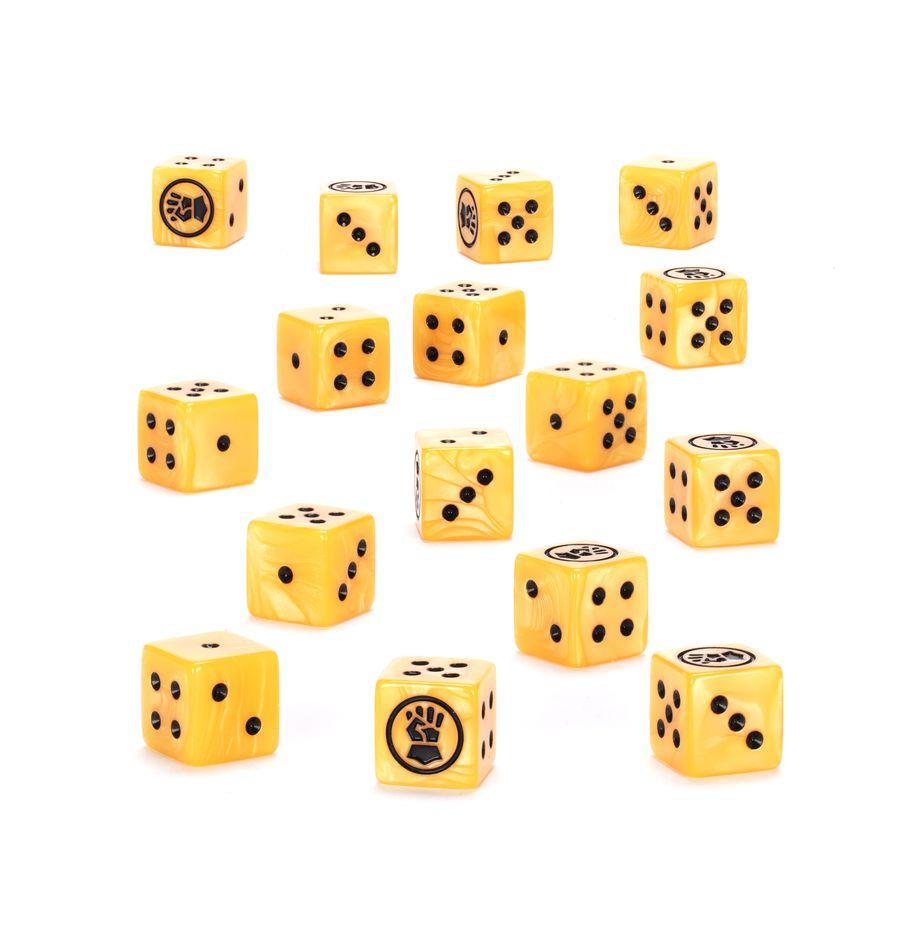 Warhammer 40000: Imperial Fists Dice (55-64)