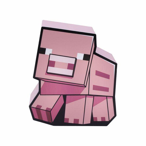Leuchte Minecraft Schwein 2D