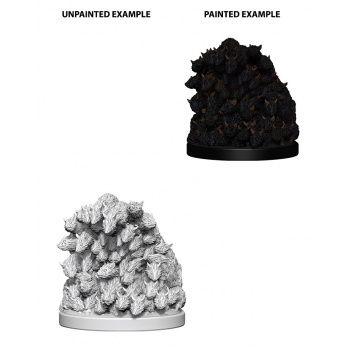 WizKids Deep Cuts Unpainted Miniatures: W4 Swarm of Rats