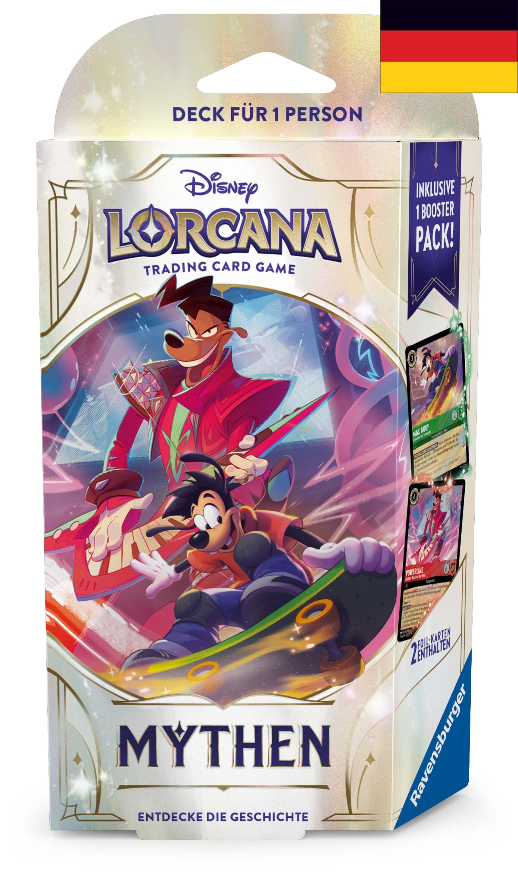 Disney Lorcana - Mythen: Starter Deck Powerline / Max DE