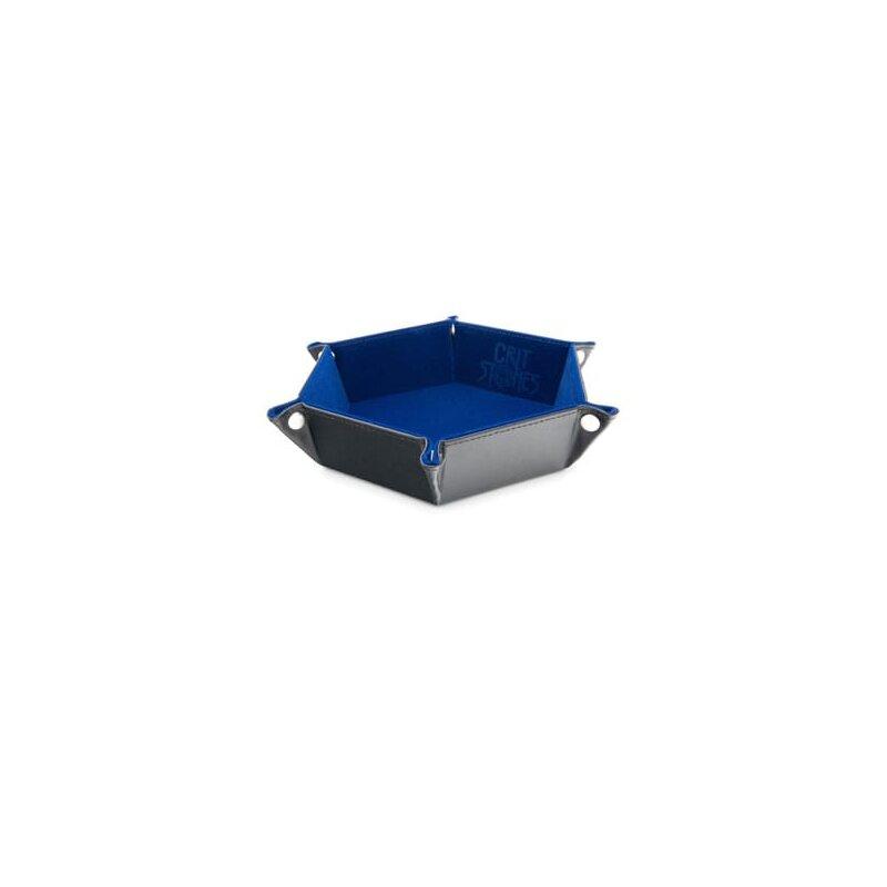 CritStones Foldable Dice Tray - Blue