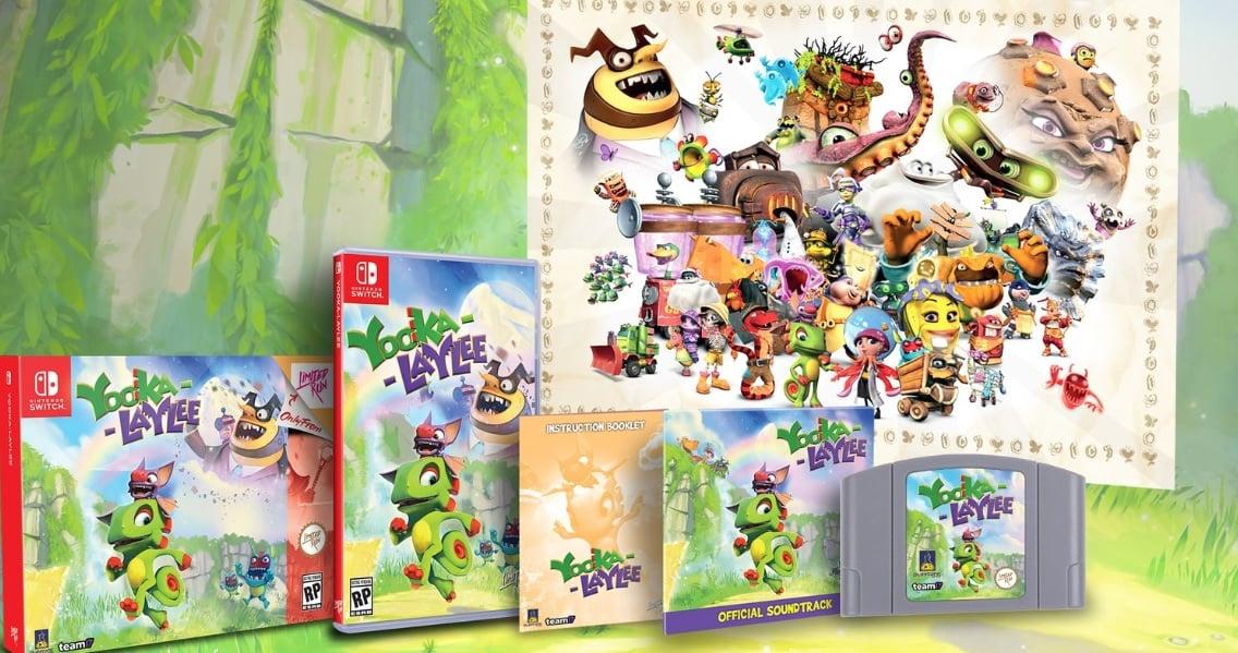 Yooka-Laylee - Collector's Edition (Switch, gebraucht) **