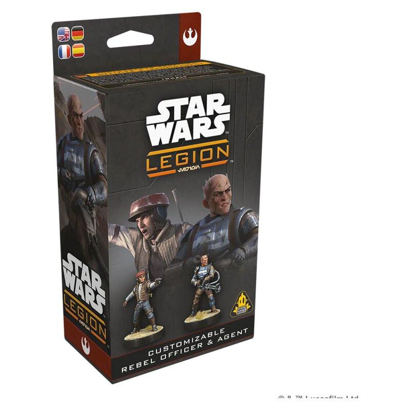 Star Wars: Legion  Customizable Rebel Officer & Agent DE