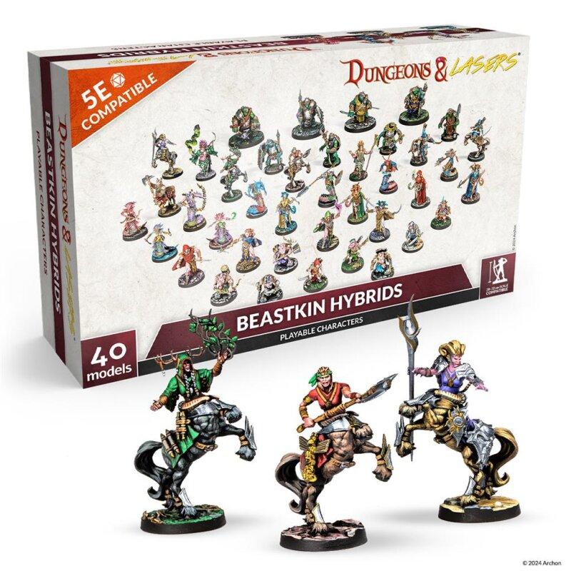 Dungeons & Lasers - Beastkin Hybrids: Playable Characters - EN