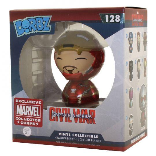 Funko Dorbz - Marvel Collector Corps Civil War Captain America - Iron Man Unmasked