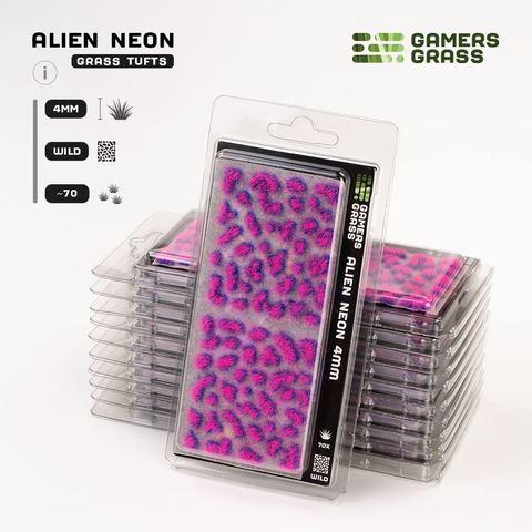 Alien Neon 4mm Tufts Wild
