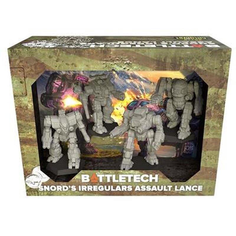Battletech: Snords Irregulars Assault Lance - EN