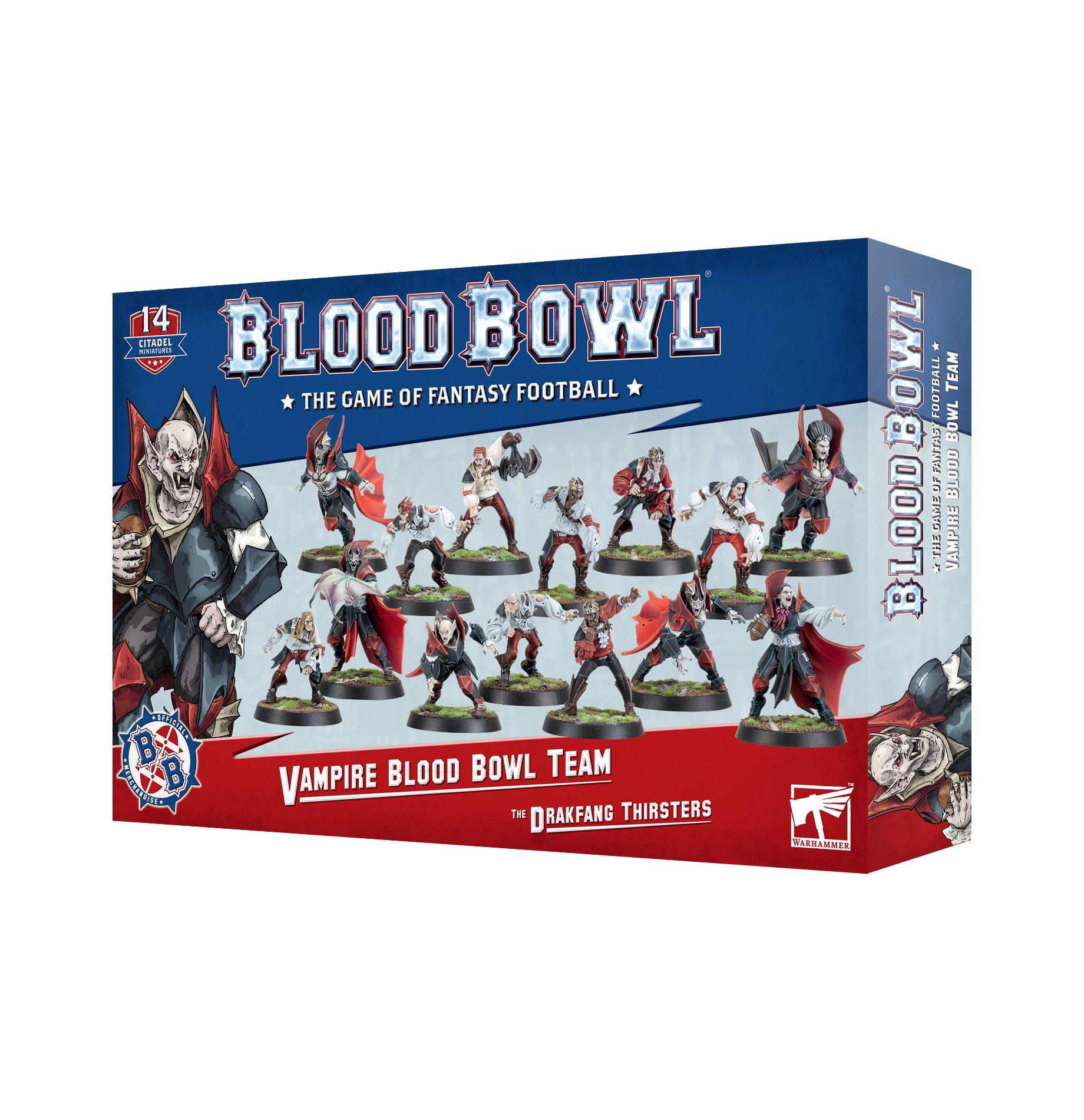 VAMPIRE BLOOD BOWL TEAM: The Drakfang Thirsters