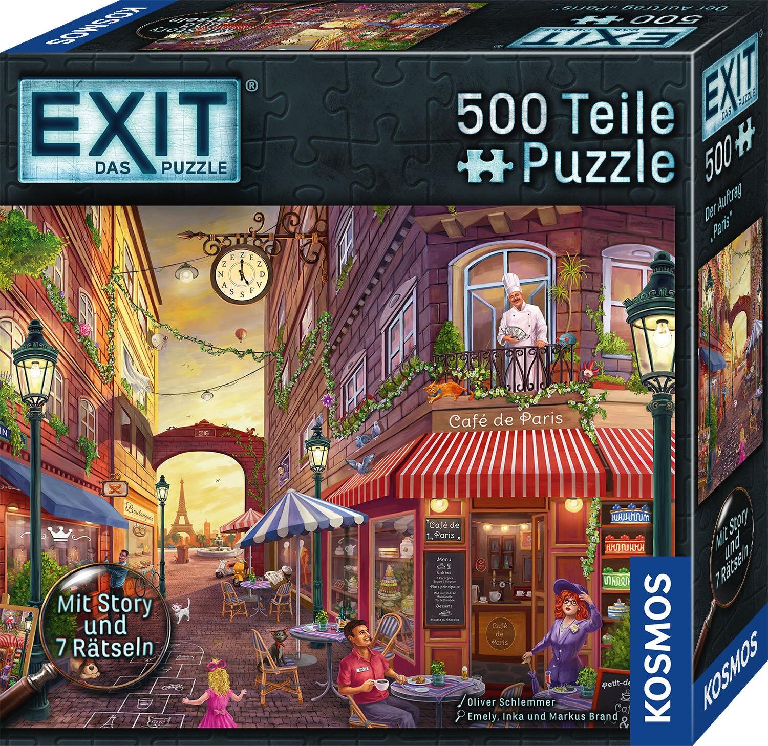 EXIT - Das Puzzle: Der Auftrag Paris (500) DE