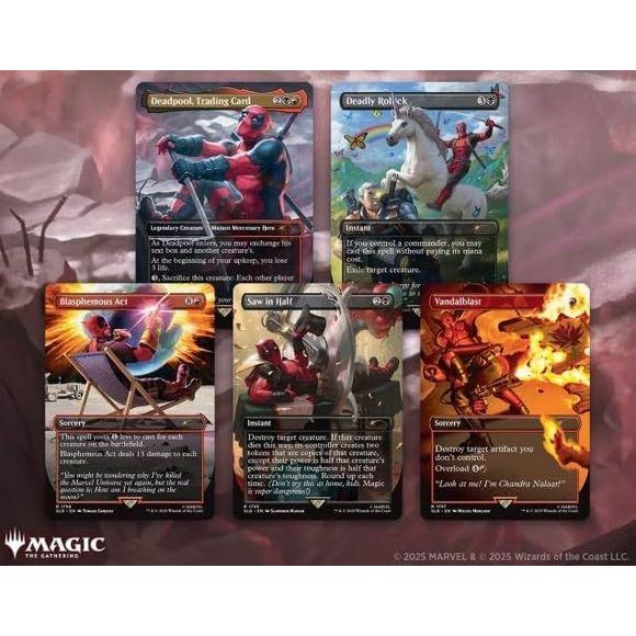 Magic the Gathering Secret Lair x Marvel Deadpool englisch