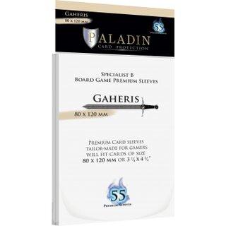 Paladin Sleeves - Gaheris Premium Specialist B 80x120mm (55 Sleeves)