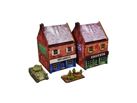 WW2 Normandy Cafe PREPAINTED [15mm/1:100]