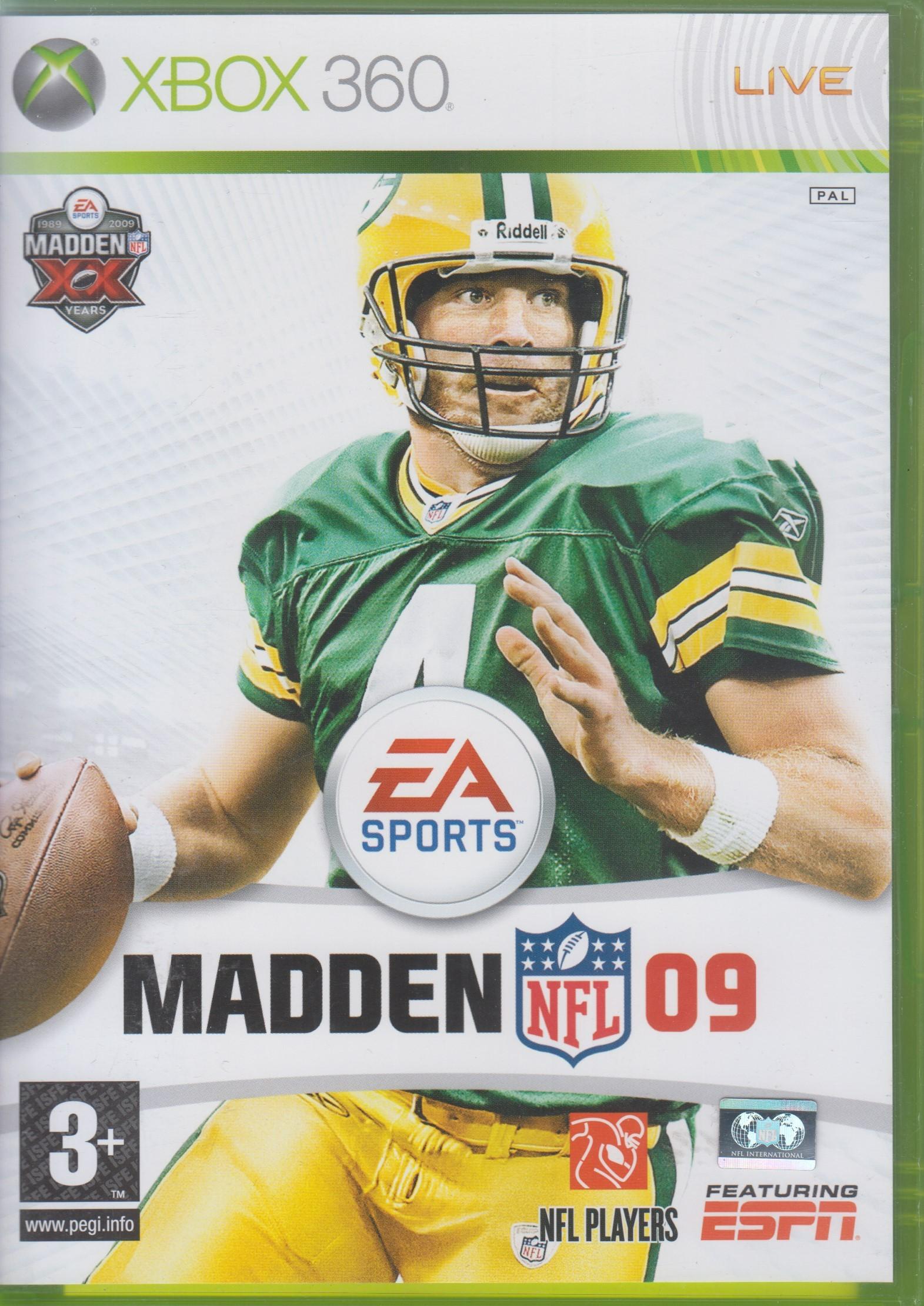 Madden 09 (XBOX 360, gebraucht)