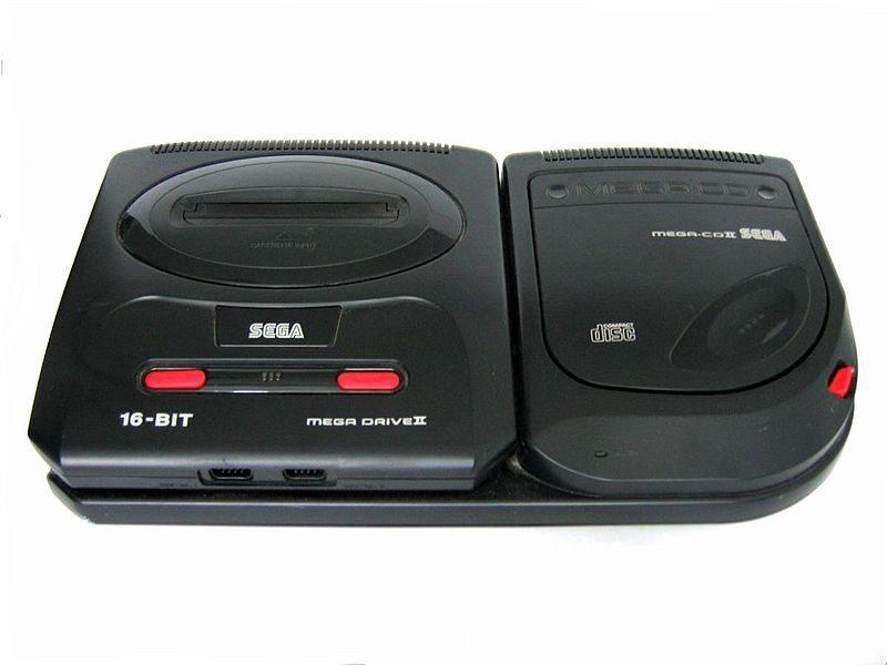 SEGA MEGA CD + MEGA DRIVE 2 Konsole (OVOA) (gebraucht) **