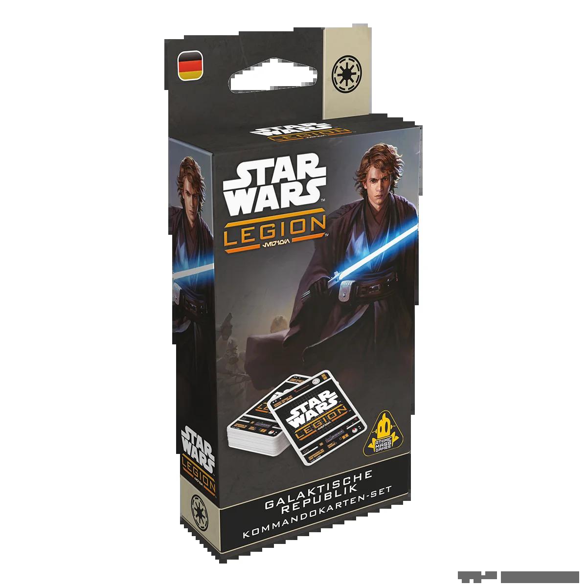 Star Wars: Legion  Galaktische Republik Kommandokarten-Set