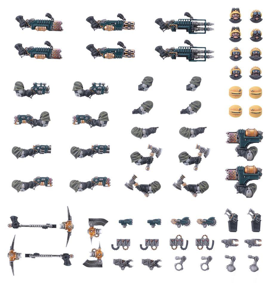 SQUAT PROSPECTORS WEAPONS & UPGRADES (301-53)