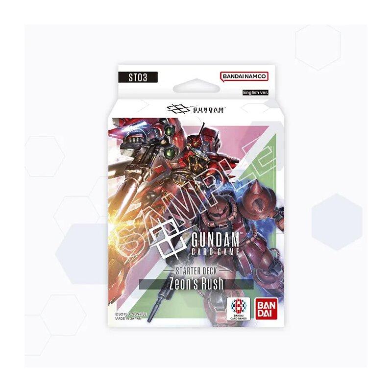 Gundam Card Game Starter Deck ST03 Zeons Rush EN