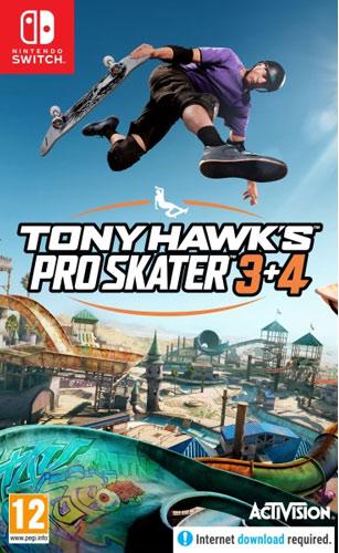 Tony Hawks Pro Skater 3+4 AT (SWITCH, NEU)